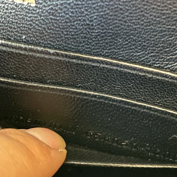 Balenciaga hourglass leather wallet on chain - Picture 9 of 11